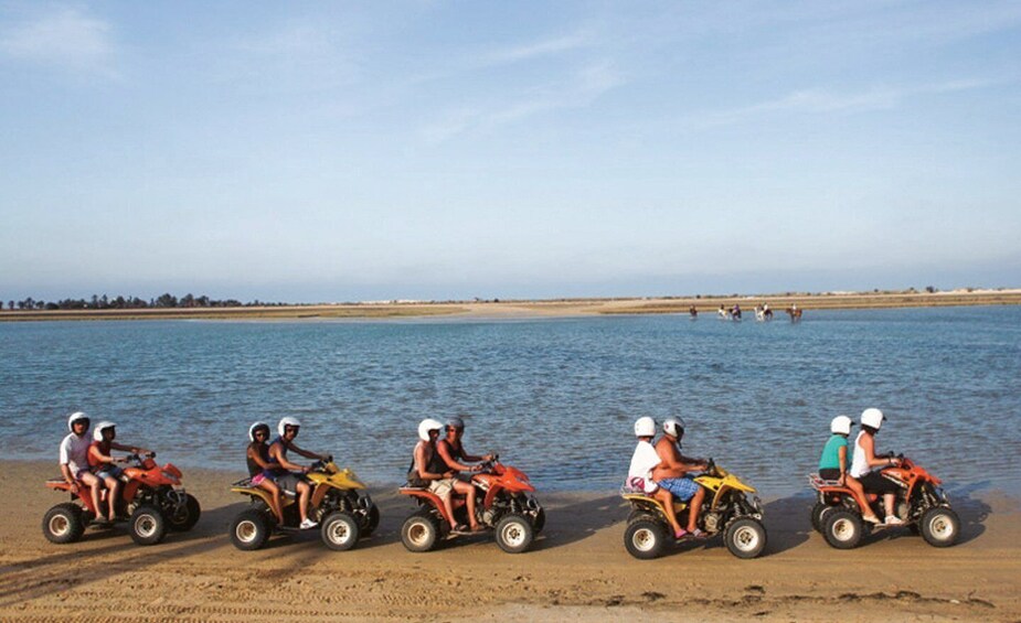 Picture 3 for Activity Djerba: 3 Hour Guided Quad Bike Ride with Blue Lagoon