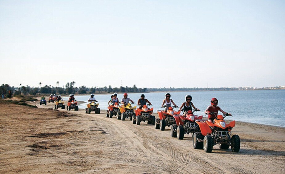 Picture 2 for Activity Djerba: 3 Hour Guided Quad Bike Ride with Blue Lagoon