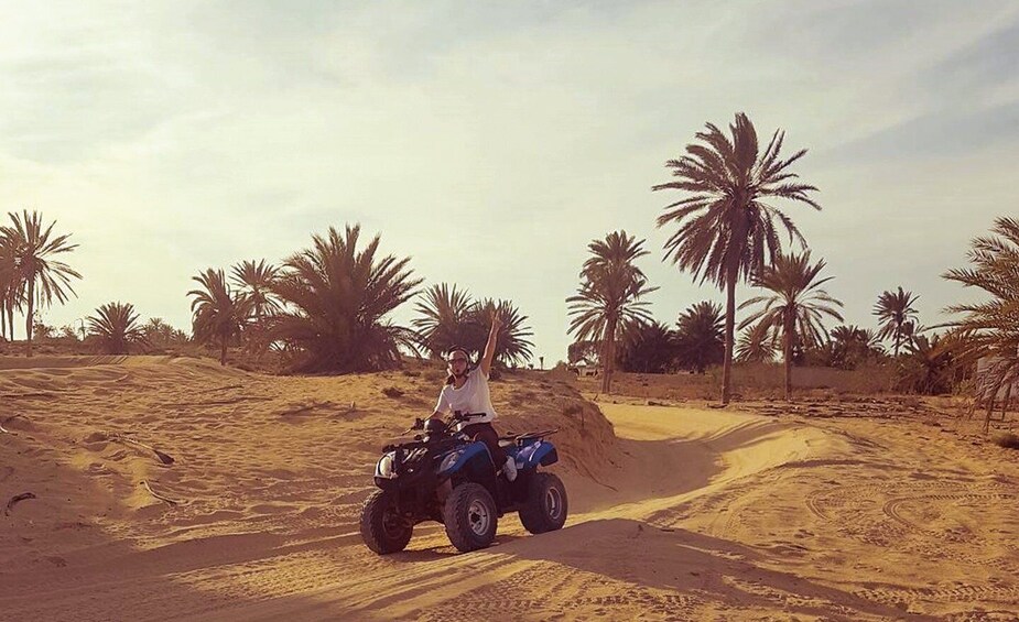 Picture 4 for Activity Djerba: 3 Hour Guided Quad Bike Ride with Blue Lagoon