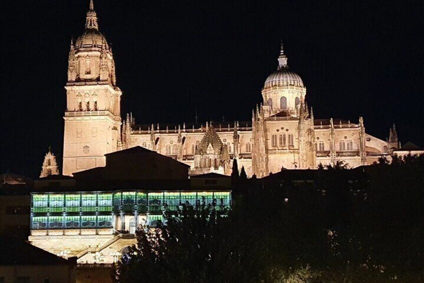 Night view of the Cathedrals