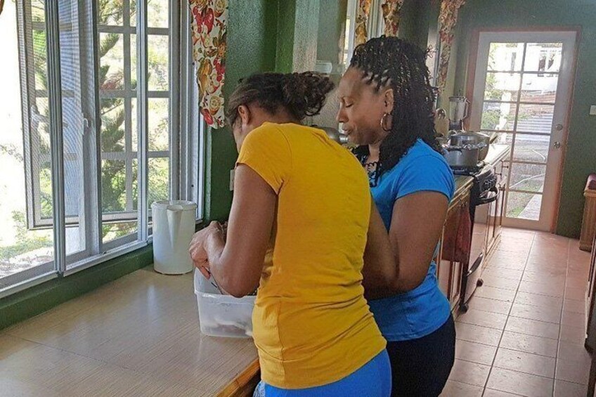 Home Cooked Flavors of St. Lucia Cooking Class Experience