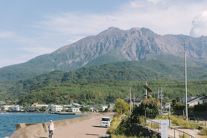 One Day E Bike Round Tour in Sakurajima