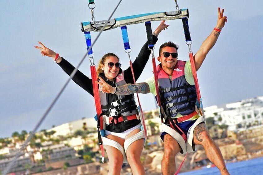 Parasailing Ride - Sharm El Sheikh, Single or Double, Private Car