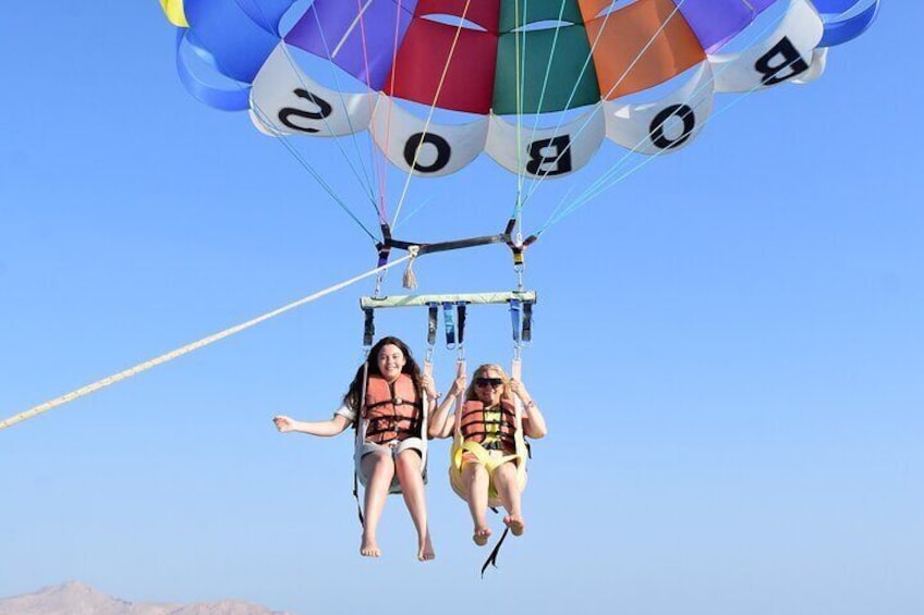 Parasailing Ride - Sharm El Sheikh, Single or Double, Private Car
