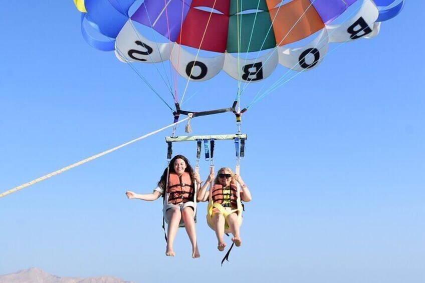 Parasailing Ride - Sharm El Sheikh, Single or Double, Private Car