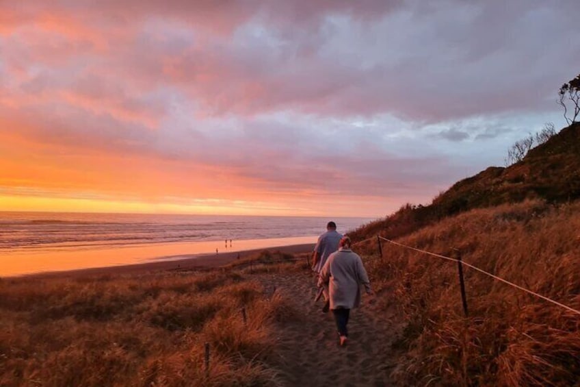 Auckland Sunset tour with Thermal pool & Night views