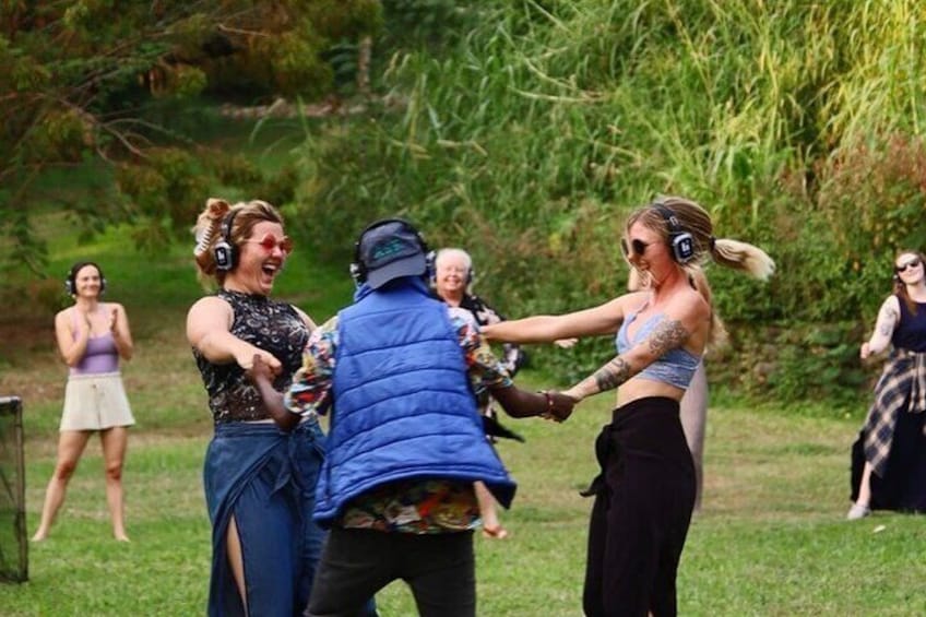 Silent Disco Nature Dance Experience in Pahoehoe Beach Park