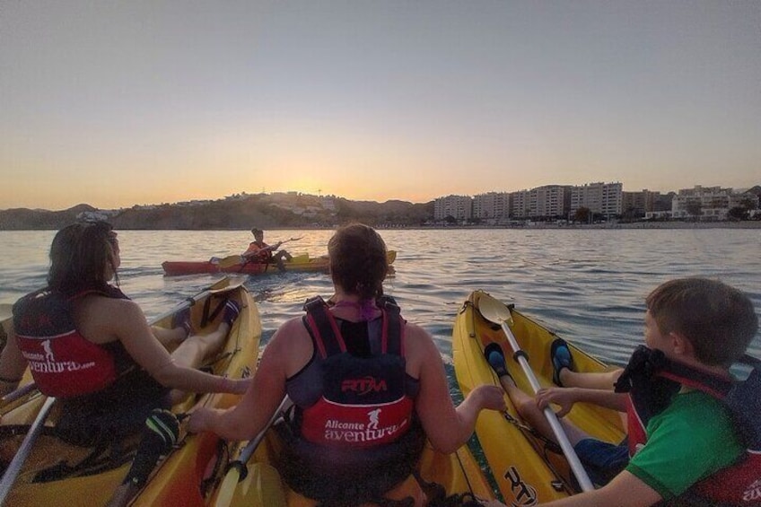 Moonlight Kayak with Dinner Included