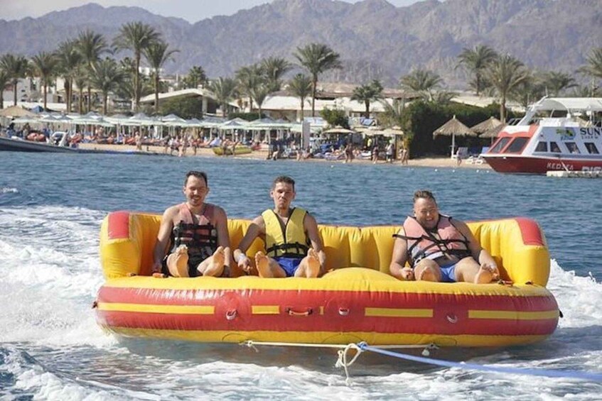 Picture 5 for Activity Sharm El-Sheikh: Parasailing, Camel Ride, Dive & Quad Bike