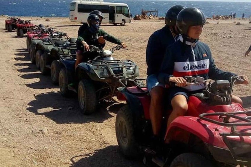 Picture 1 for Activity Sharm El-Sheikh: Parasailing, Camel Ride, Dive & Quad Bike