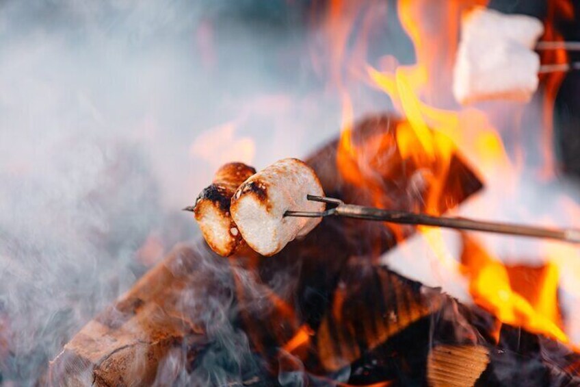 Lake Walk and Campfire Group Tour