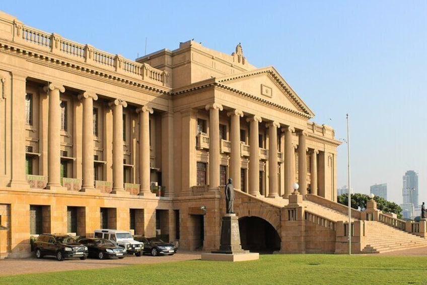 Colombo’s power and elegance embodied in the iconic Presidential Secretariat. Explore history with Watch Colombo City Tours. ️✨ #PresidentialSecretariat #Colombo