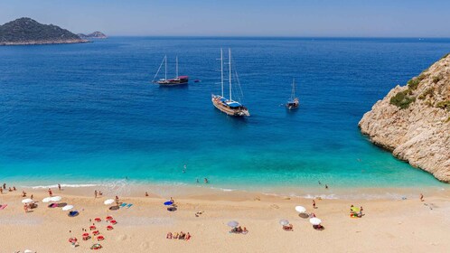 Depuis Fethiye : Déjeuner à la journée croisière dans le golfe de Gocek