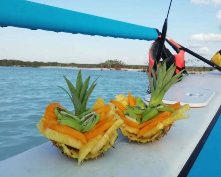 Picture 4 for Activity Bacalar: Private Catamaran Sailing Tour