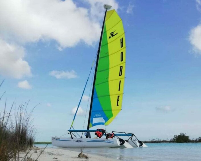 Picture 3 for Activity Bacalar: Private Catamaran Sailing Tour