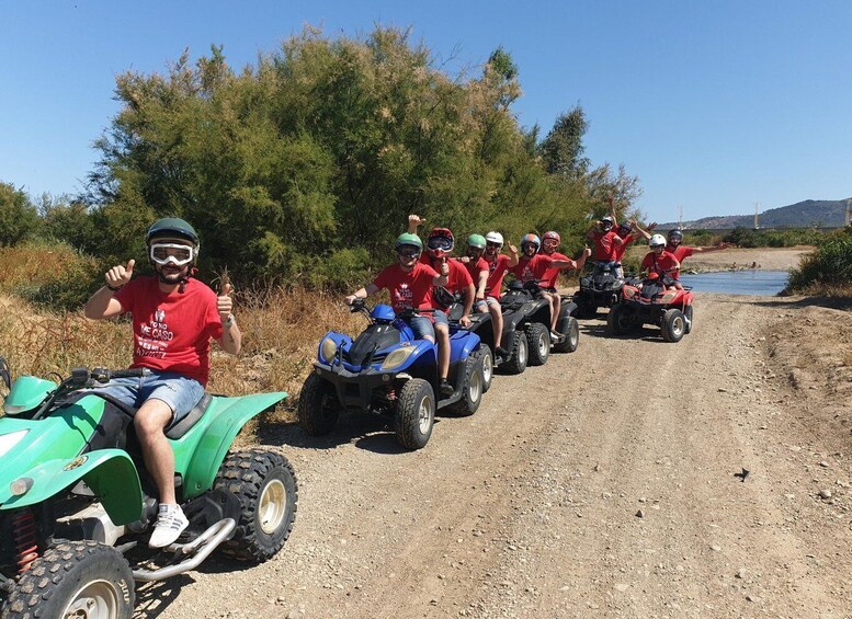 Picture 2 for Activity Málaga: Off-Road 2-Seater Quad Tour through Dirt and River