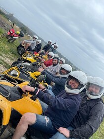 Málaga: Off-Road 2-Seater Quad Tour through Land and River