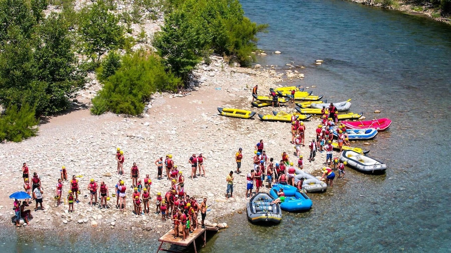 Family Rafting at Koprulu Canyon w/Lunch and Hotel Transfer