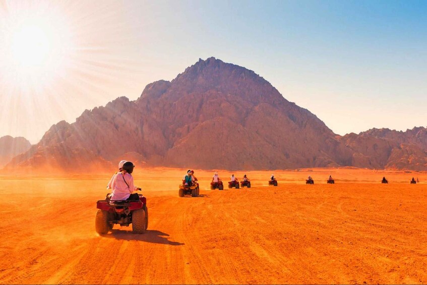 Picture 6 for Activity Sharm to Dahab: Colored Canyon, Blue Hole, Qude Bike, Camels