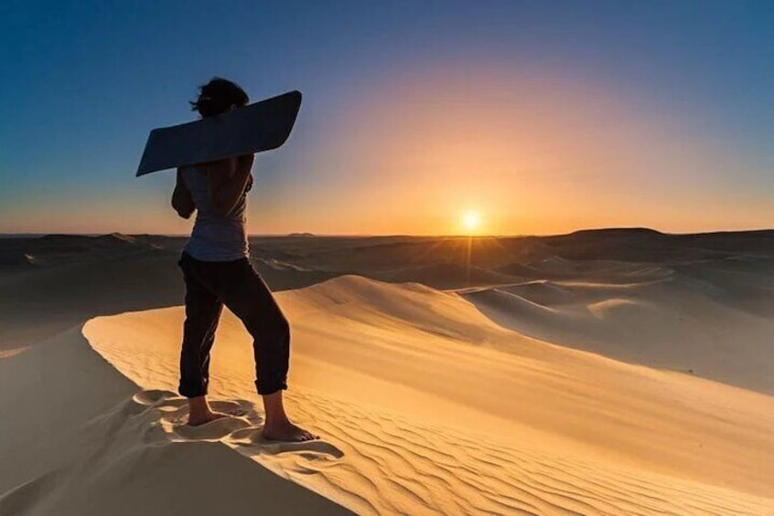 Sandboarding in Taghazout and Agadir Paradise Valley with Lunch