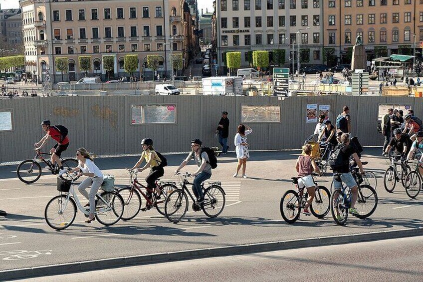 Guided Half Day Bike Tour Stockholm (English/German)