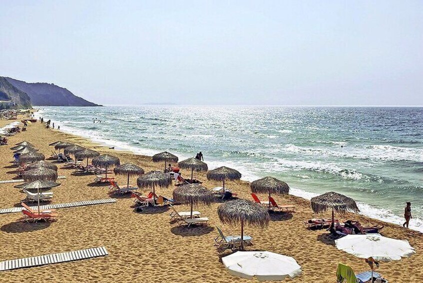 Corfu: Bus Trip to Pontikonisi, Mon Repos Achilleion & Swim
