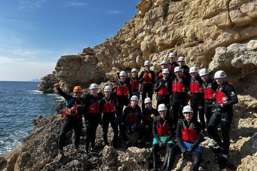 Coasteering in Villajoyosa