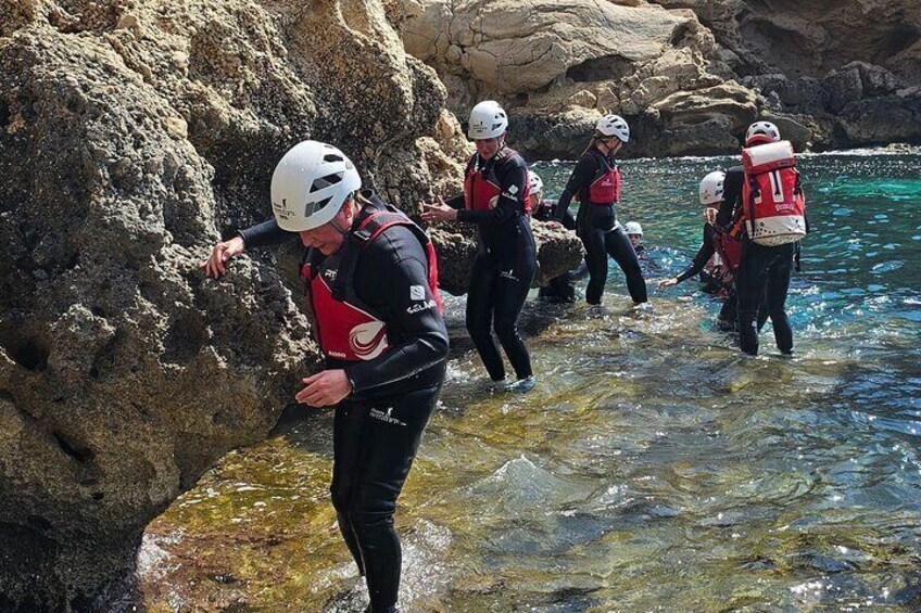 Coasteering in Villajoyosa
