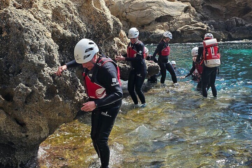 Coasteering in Villajoyosa
