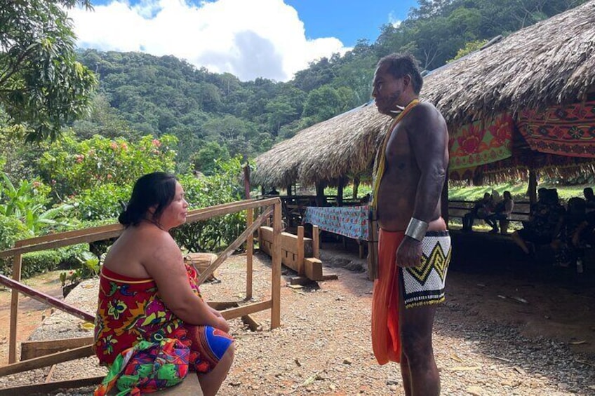 Panama City: Embera Indian Village and Waterfall Tour with Lunch