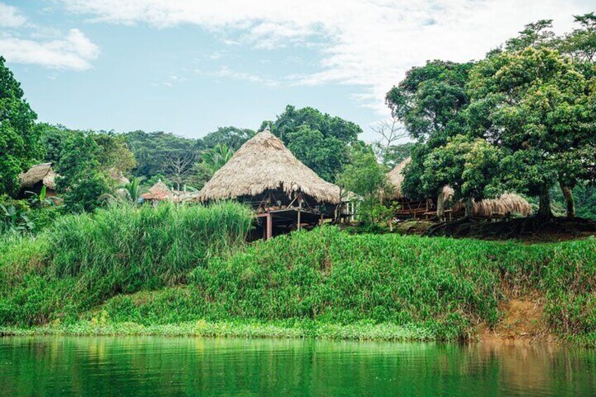 Visit to Embera Indigenous Village and River with Waterfall All Inclusive