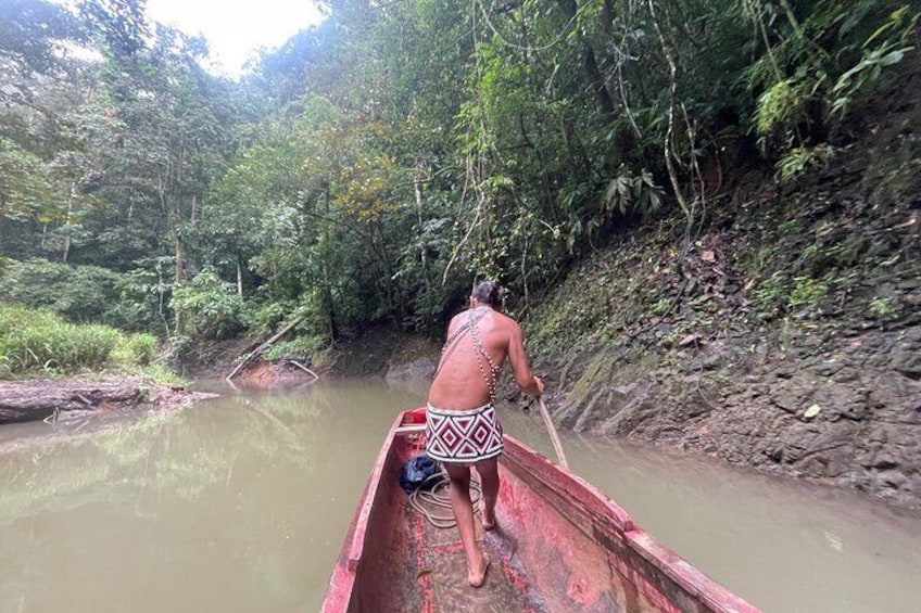 Panama City: Embera Indian Village and Waterfall Tour with Lunch
