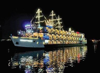 Ho Chi Minh City: Saigon River Dinner Cruise med levende musik