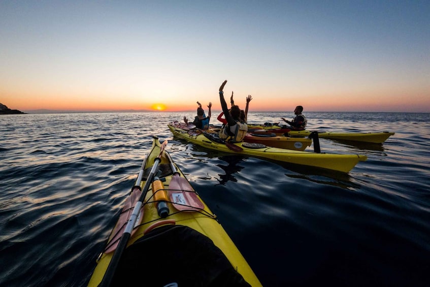 Faliraki: Sunrise Sea Kayaking Experience with Breakfast
