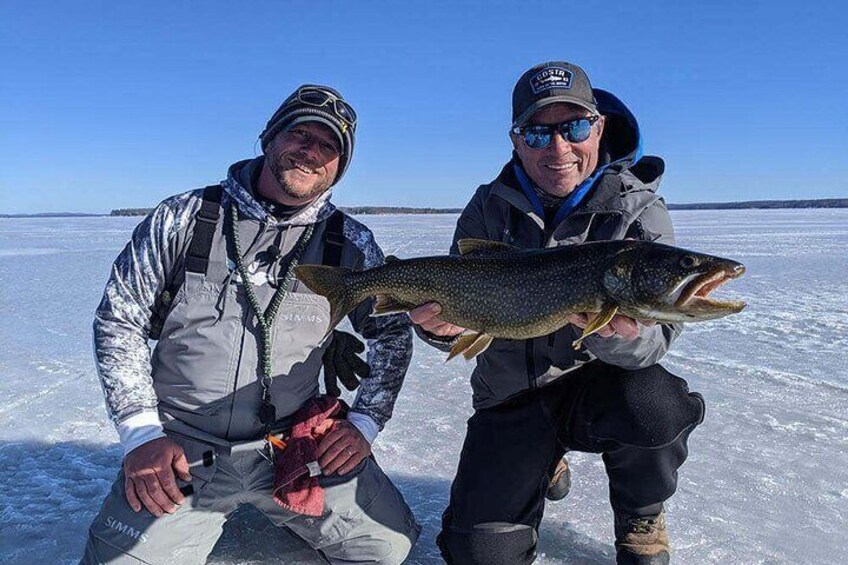 Wilderness Ice Fishing in Yellowknife