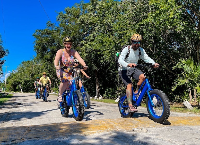 Picture 25 for Activity Cozumel: West Coast E-Bike and Snorkeling Tour
