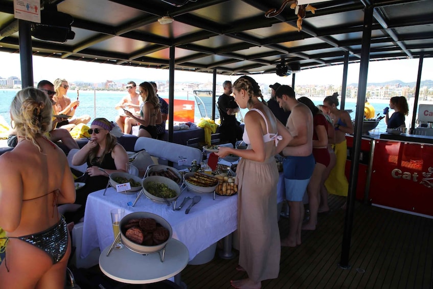 Picture 2 for Activity Cambrils: private catamaran luxury 3h drinks,snacks pickup