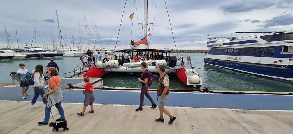 Picture 4 for Activity Cambrils: private catamaran luxury 3h drinks,snacks pickup