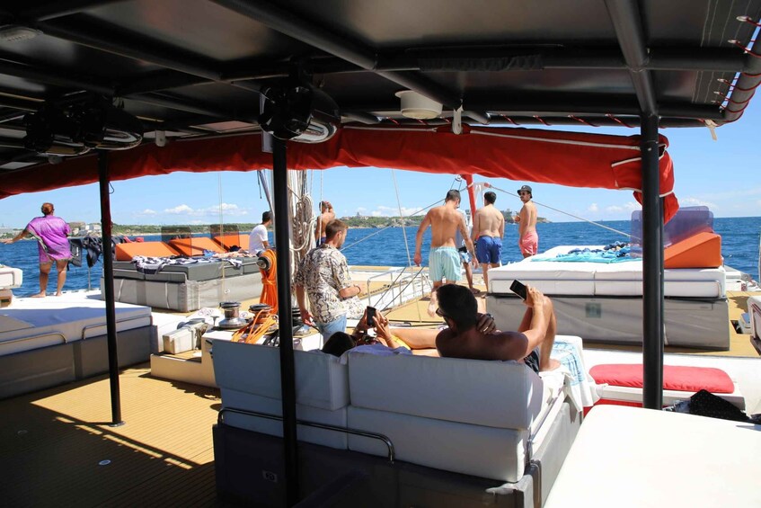 Picture 3 for Activity Cambrils: private catamaran luxury 3h drinks,snacks pickup