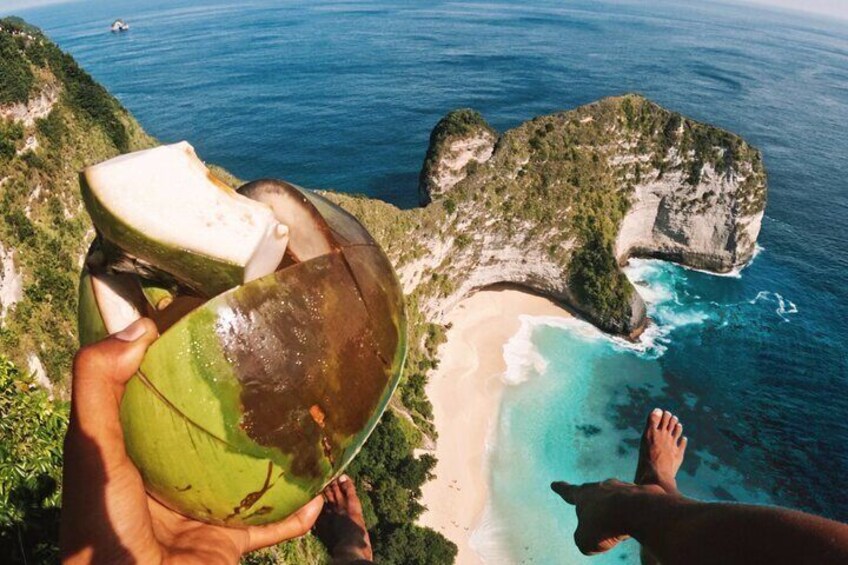 Full Day Land and Sea Tour to Nusa Penida with 4 Snorkeling Spots