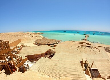 Hurghada: Royal Orange Bay hieronnalla, vesiurheilulla ja lounaalla