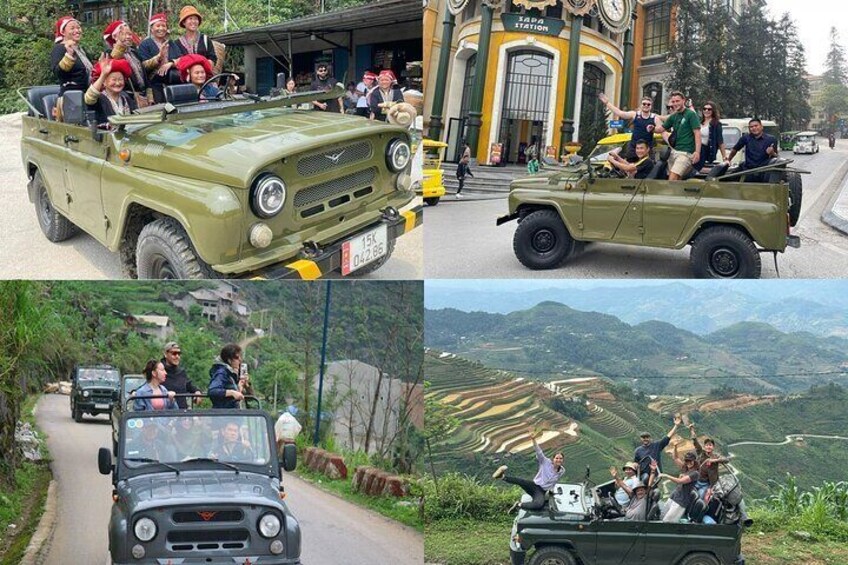 A Glimpse Of Sapa Jeep Tour Off the Beaten Path 4,5 Hours 