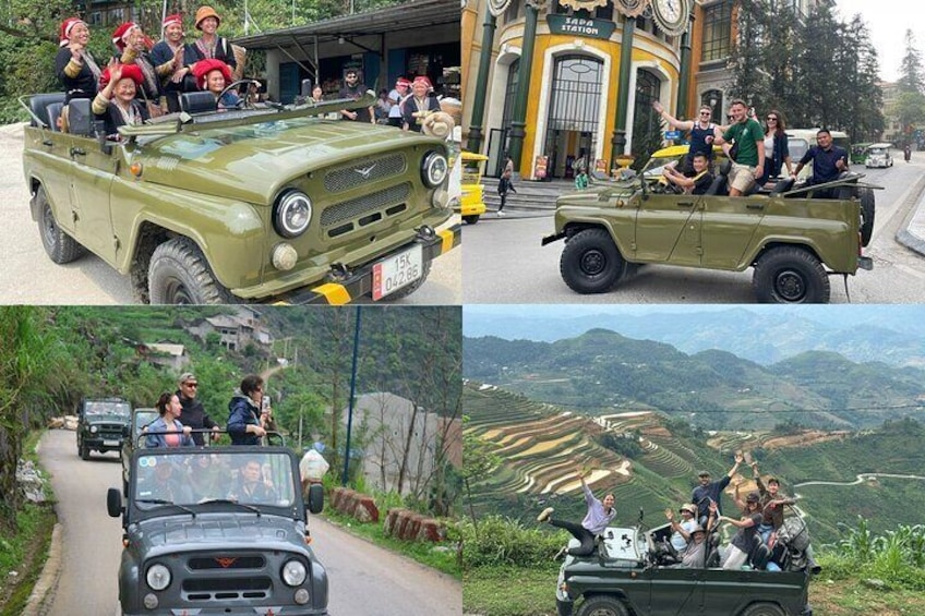 A Glimpse Of Sapa Jeep Tour Off the Beaten Path 4,5 Hours