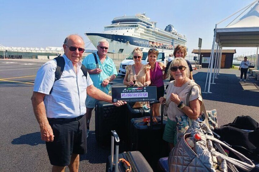 Transfer from Southampton Port to London with visit to Stonehenge