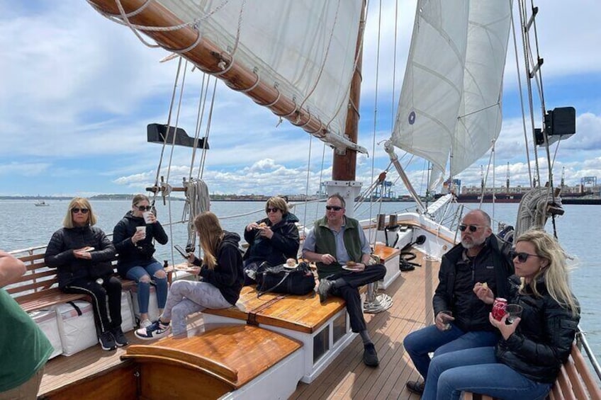 Mimosas and Brunch in Boston Harbor