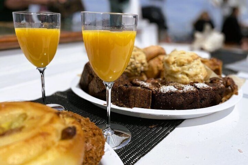 Mimosas and Brunch in Boston Harbor