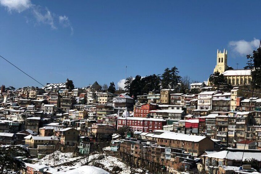 View of The Ridge from Mall