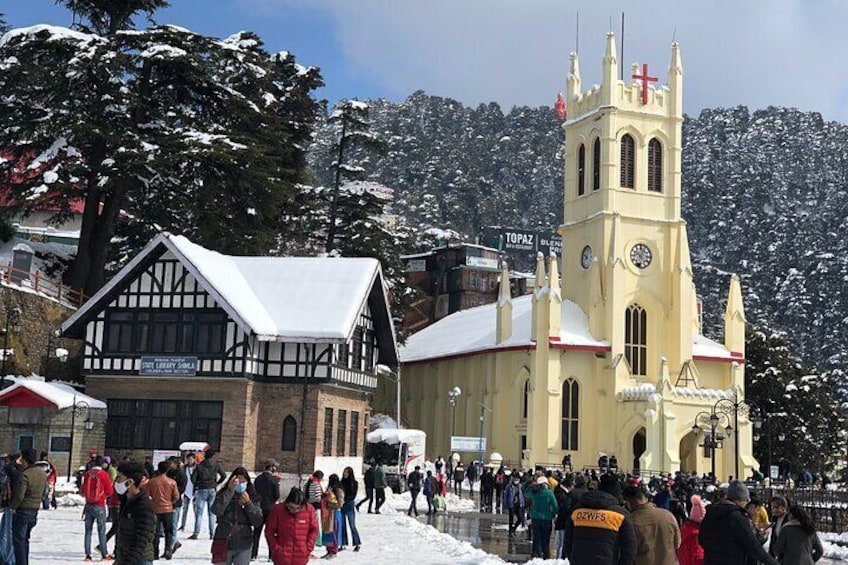 Shimla Private Guided Walk Tour exploring the colonial trails