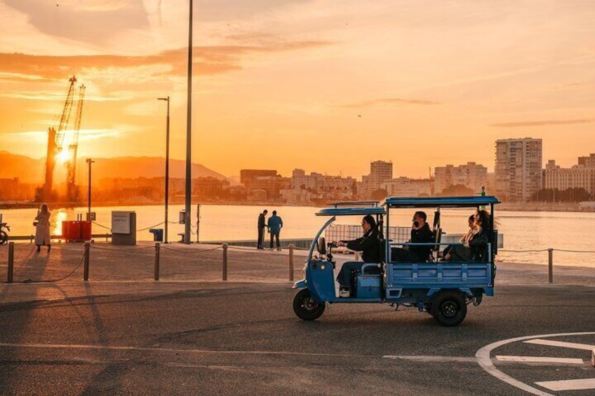 Explore Malaga by TukTuki : Essentials and Private Tour