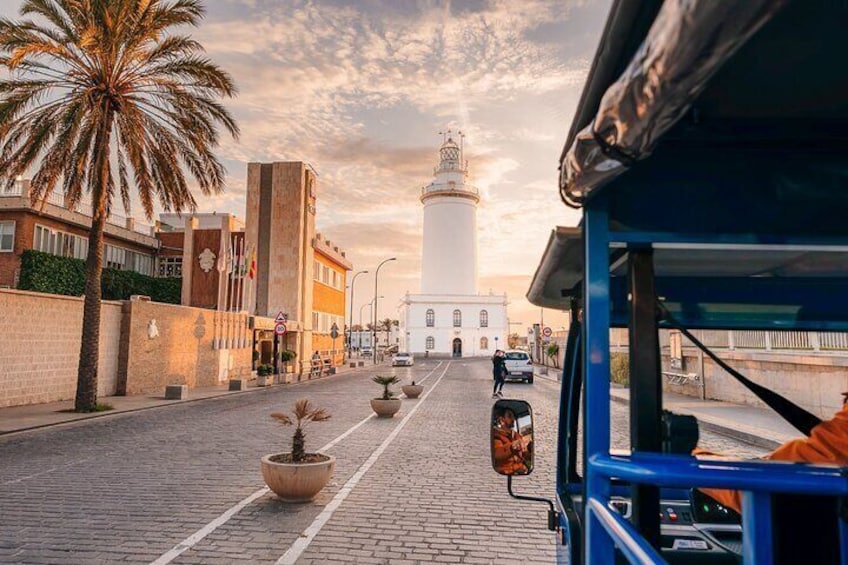 Explore Malaga by TukTuki : Essentials and Private Tour